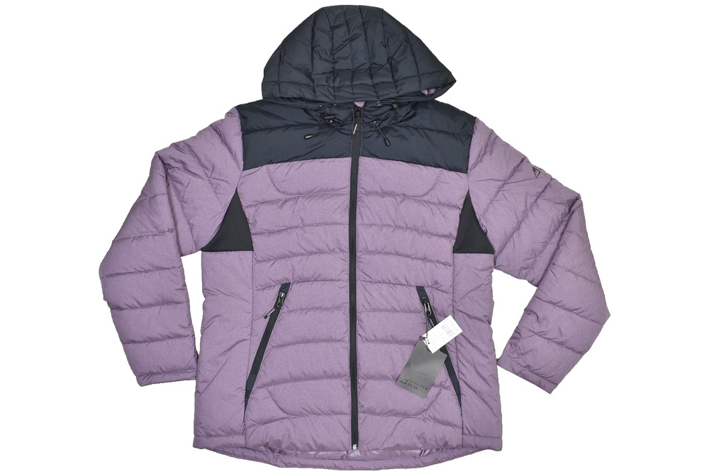 NEW Boulder Gear Womens Cosmic Puffy Jacket Hooded Water Resistant Size XL